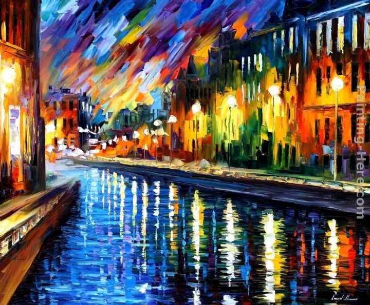 Leonid Afremov SLOW RIVER